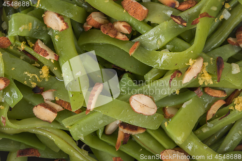 Image of Green beans with roasted almonds