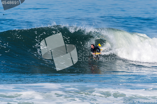 Image of Bodyboarder in action