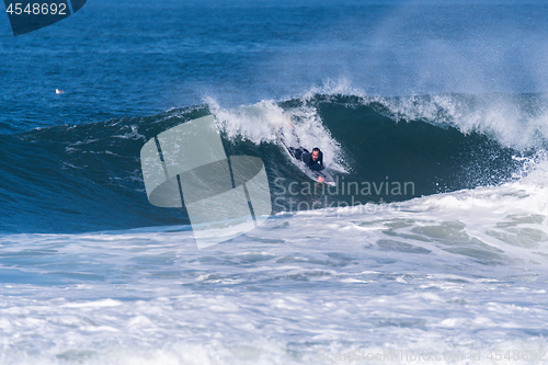 Image of Bodyboarder in action