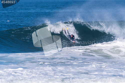 Image of Bodyboarder in action