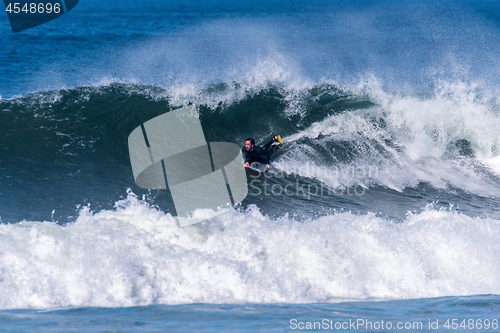 Image of Bodyboarder in action