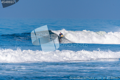 Image of Bodyboarder in action