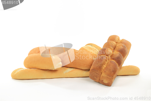 Image of Pile from Loafs of Special Breads. 