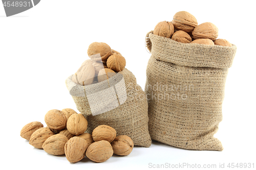 Image of Unshelled Walnuts  Nuts. 