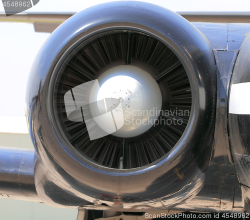 Image of Turbine of jet engine Orenda 11. 