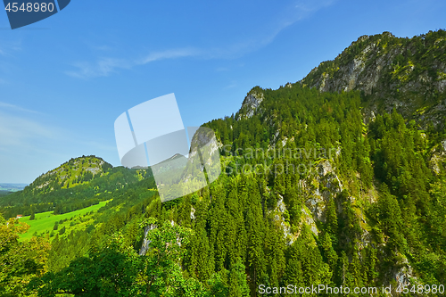 Image of Rugged Hill in Hohenschwangau