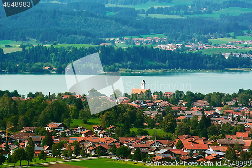 Image of Aerial View of Hohenschwangau