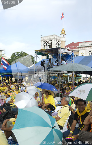 Image of Protesters against Prime Minister Samak in Thailand