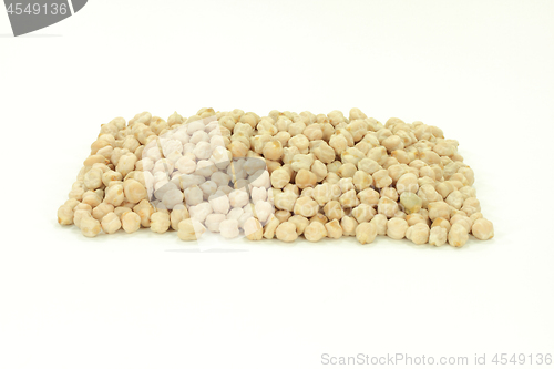 Image of Pile Chick Peas. 