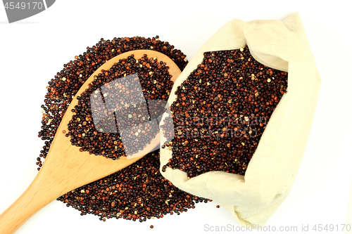 Image of Black Organic Quinoa. 