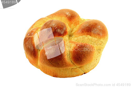 Image of Traditional for Orthodox Christians sweet Easter Bread. 