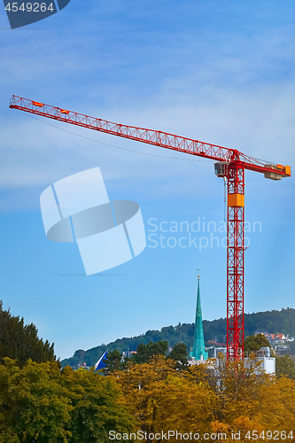 Image of Tower Crane in Zurich