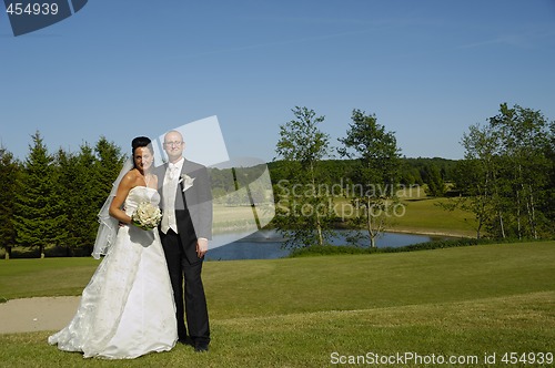 Image of Wedding bride and groom