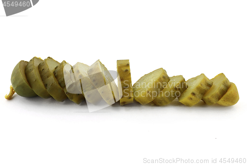 Image of Sliced Pickle.