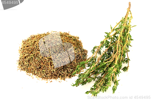 Image of Natural Remedy Thyme. 