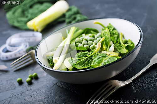 Image of ingredients for salad