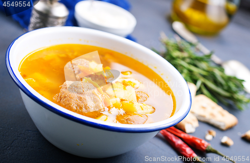 Image of Soup in bowl