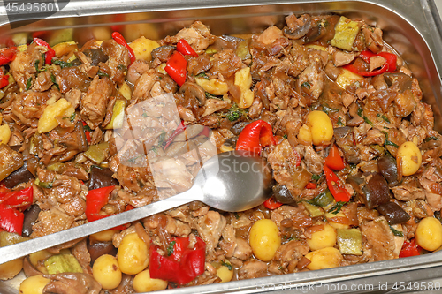 Image of Mushrooms and Meat
