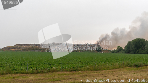 Image of Garbage Smoke Fire