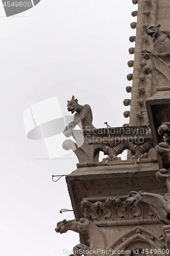 Image of Gargoyles Notre Dame