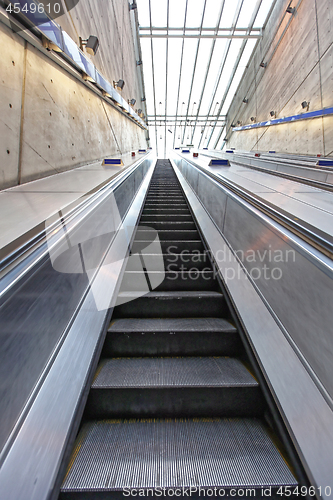 Image of Long Escalator