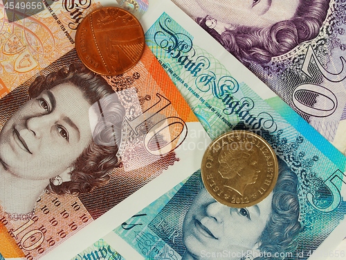 Image of British money