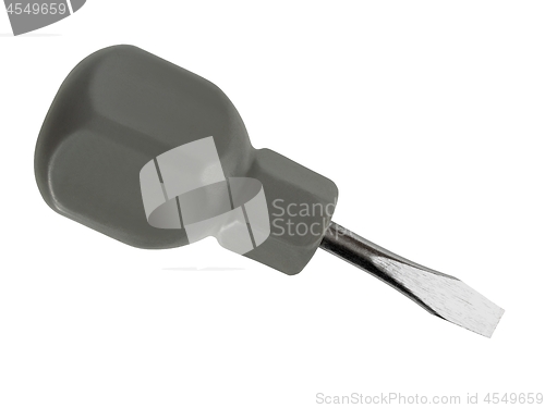 Image of Short screwdriver on white
