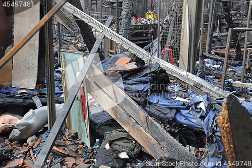 Image of Burned Garment Factory