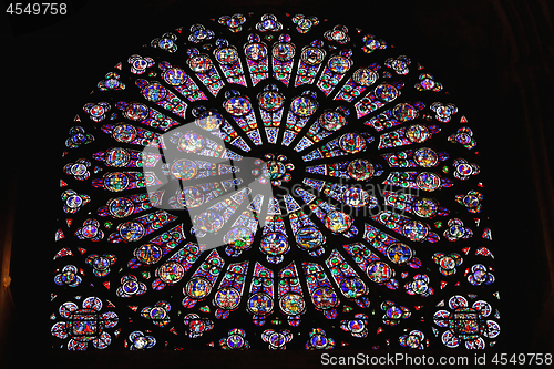 Image of North Rose Window Notre Dame