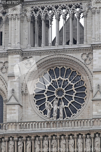 Image of West Rose Window Notre Dame