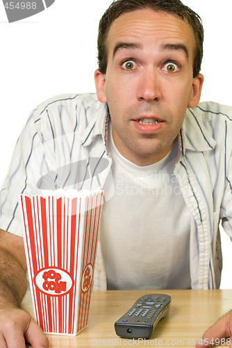 Image of Man Watching Good Movie