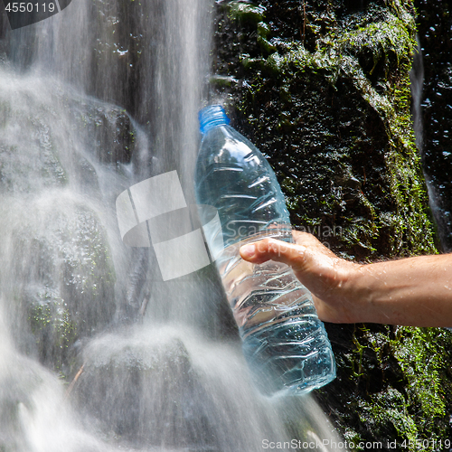 Image of Mineral water taken in the nature