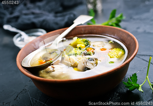 Image of fresh soup