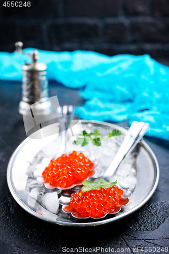 Image of salmon caviar