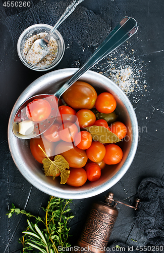 Image of  pickled tomatoes