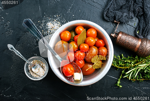 Image of  pickled tomatoes