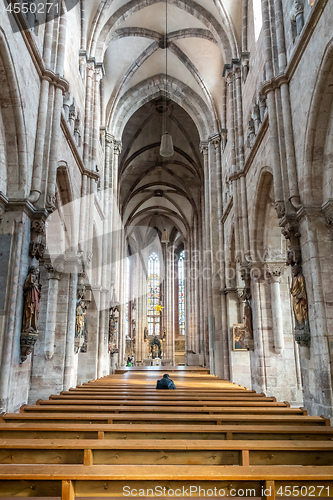 Image of Alone in the church