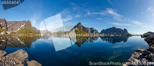 Image of Lofoten is an archipelago in the county of Nordland, Norway.