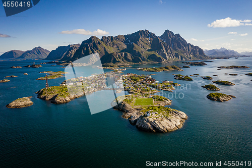 Image of Lofoten is an archipelago in the county of Nordland, Norway.