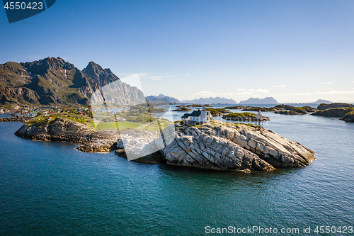 Image of Lofoten is an archipelago in the county of Nordland, Norway.