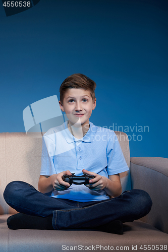 Image of Computer game competition. Gaming concept.