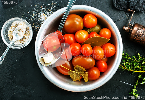 Image of  pickled tomatoes