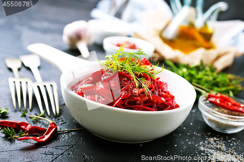 Image of beet salad