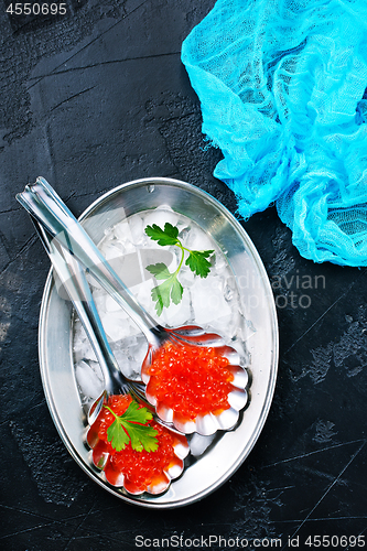 Image of salmon caviar