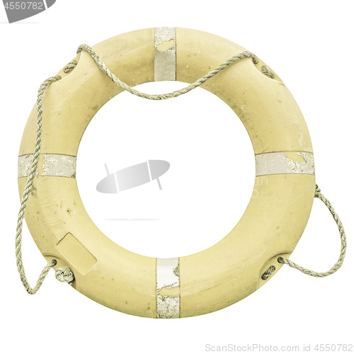 Image of Vintage looking Lifebuoy