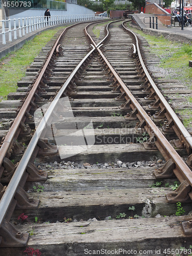 Image of Railway track detail