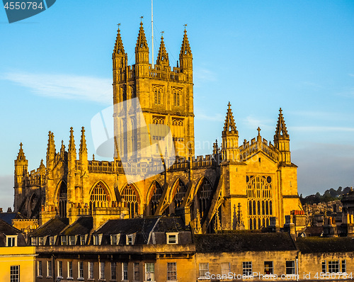 Image of HDR Bath Abbey in Bath