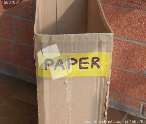 Image of Waste container for paper