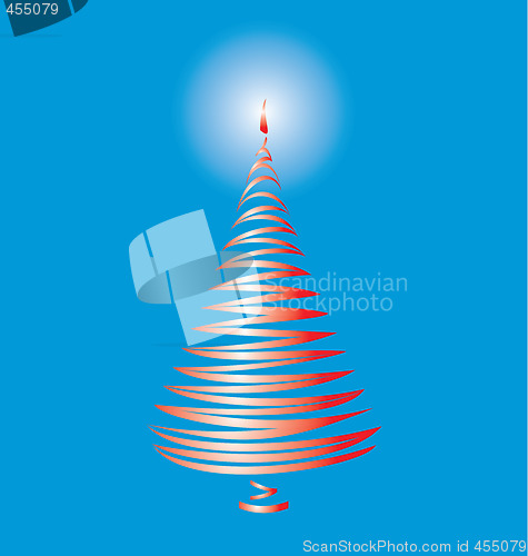 Image of Stylized Christmas tree