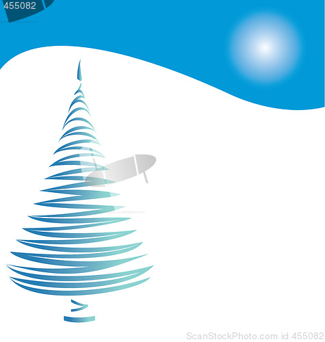 Image of Stylized Christmas tree